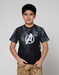 Marvel Avenger Print Gradasi Short Sleeve T-Shirt