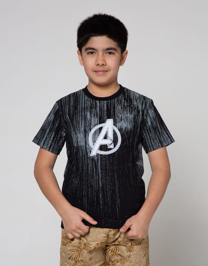 Marvel Avenger Print Gradasi Short Sleeve T-Shirt