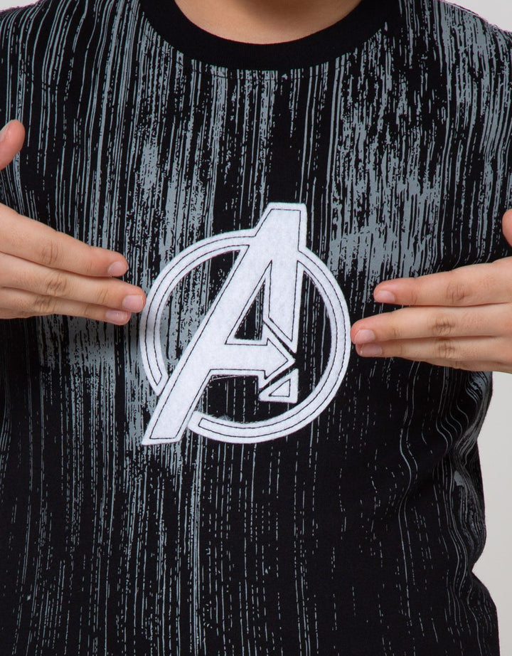 Marvel Avenger Print Gradasi Short Sleeve T-Shirt