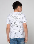 Marvel Captain America Print Splash Short Sleeve T-Shirt
