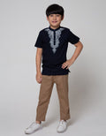 Nevada Short Sleeve Shirt Dobby Bordir Dada