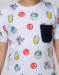Marvel Avengers Team Kantong Hero T-Shirt