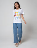 Nevada Short Sleeve T-Shirt Solid Print Space Planets