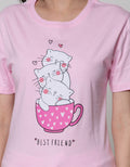 Nevada Short Sleeve T-Shirt Solid Cat Best Friend