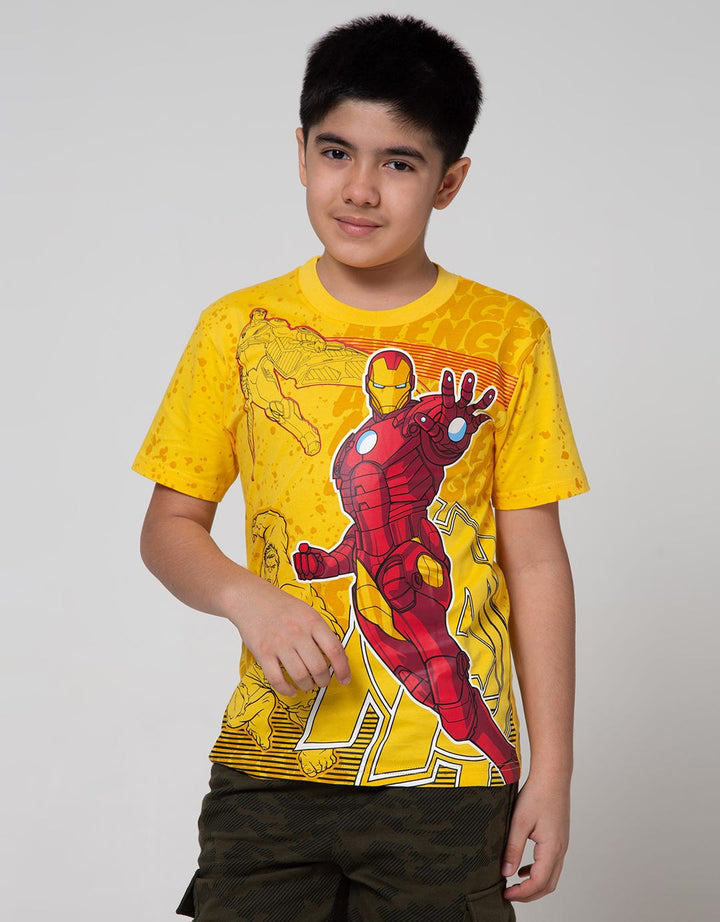 Marvel Avengers Iron Friend Splash T-Shirt