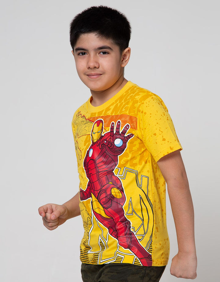 Marvel Avengers Iron Friend Splash T-Shirt