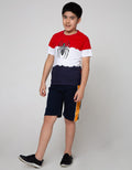 Marvel Spiderman Contrast Short Sleeve T-Shirt