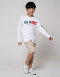 Nevada Long Sleeve T-Shirt Los Angeles Print Ombre