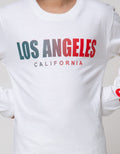 Nevada Long Sleeve T-Shirt Los Angeles Print Ombre