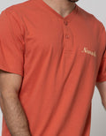 SS T-SHIRT HENLEY PR