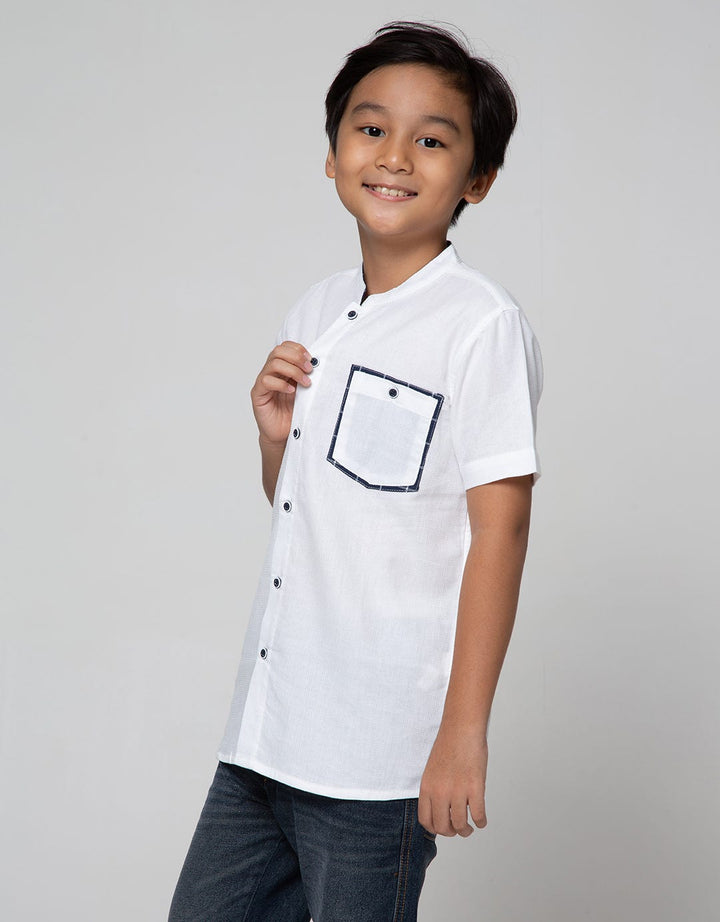 Nevada Short Sleeve Shirt Dobby Koko