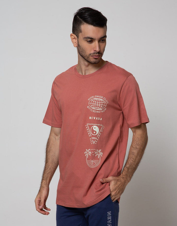 Nevada Short Sleeve T-Shirt Print Brand