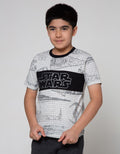 Star Wars Print Spaceship Short Sleeve T-Shirt