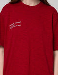 Nevada Short Sleeve T-Shirt Slub R Neck Print