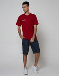 Nevada Short Sleeve T-Shirt Slub R Neck Print