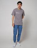 Nevada Short Sleeve T-Shirt Slub Round Neck Print