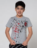 Marvel Spiderman Splash Logo Print T-Shirt
