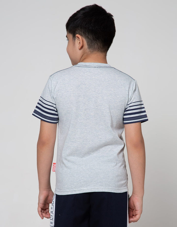Marvel Spiderman Climb Stripe Short Sleeve T-Shirt