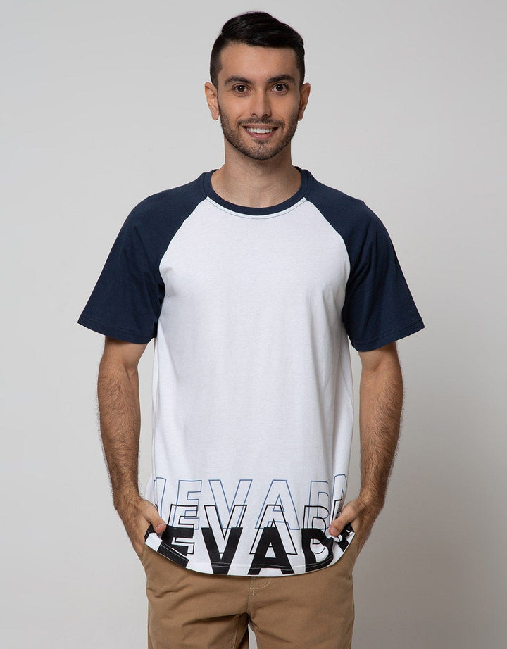 Nevada Short Sleeve Raglan T-Shirt Print Nevada