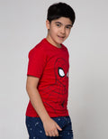 Marvel Spiderman Half Body Short Sleeve T-Shirt