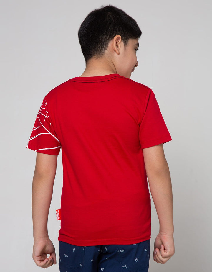 Marvel Spiderman Half Body Short Sleeve T-Shirt