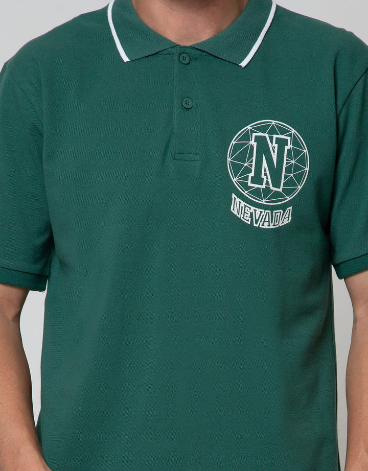 Nevada Short Sleeve Polo Shirt Lacoste Print