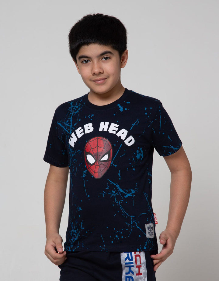 Marvel Spiderman Marble Web T-Shirt