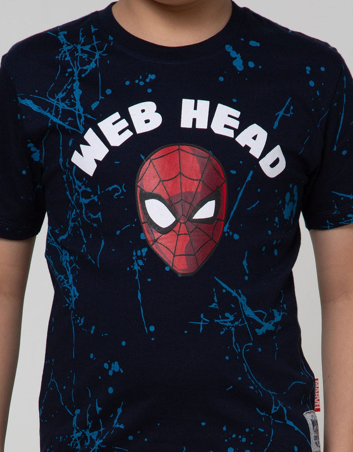 Marvel Spiderman Marble Web T-Shirt