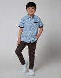 Aero Short Sleeve Shirt Full Print Poplin Print Games