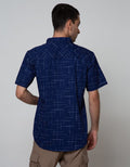 Nevada Short Sleeve Shirt Print Garis