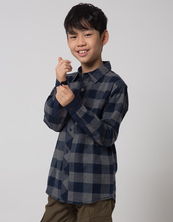 Nevada Long Sleeve Yarndye Flannel Shirt