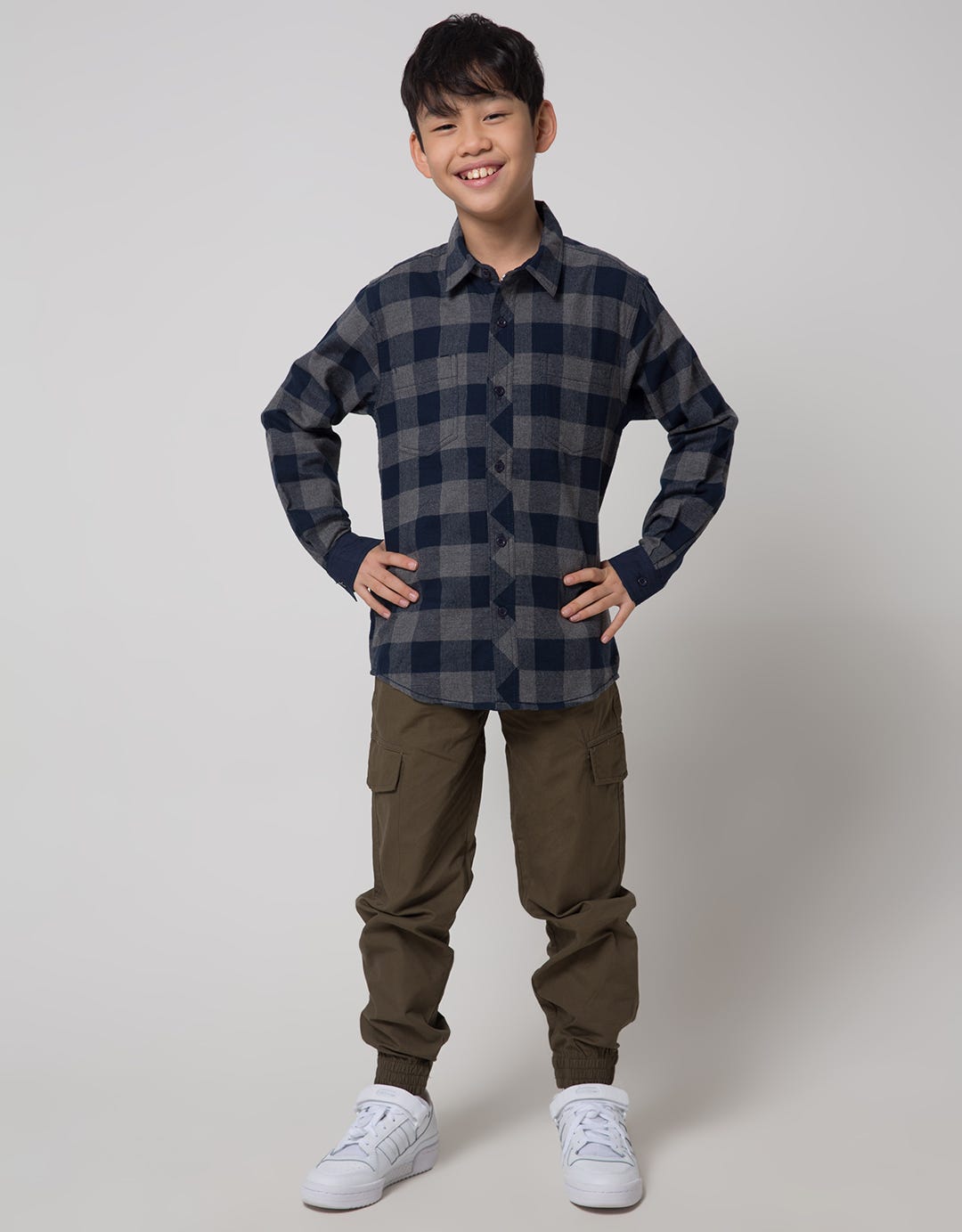 Nevada Long Sleeve Yarndye Flannel Shirt