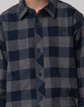 Nevada Long Sleeve Yarndye Flannel Shirt