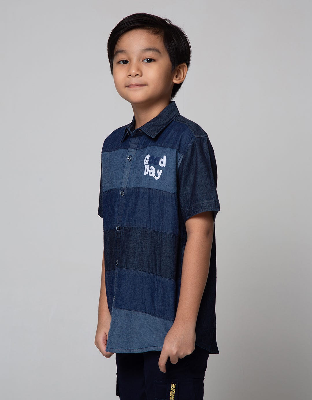 Aero Short Sleeve Shirt Regular Print Chembrey Goodday