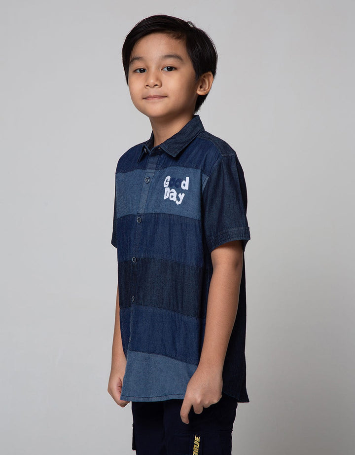 Aero Short Sleeve Shirt Regular Print Chembrey Goodday