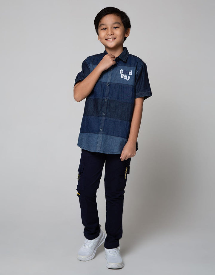 Aero Short Sleeve Shirt Regular Print Chembrey Goodday