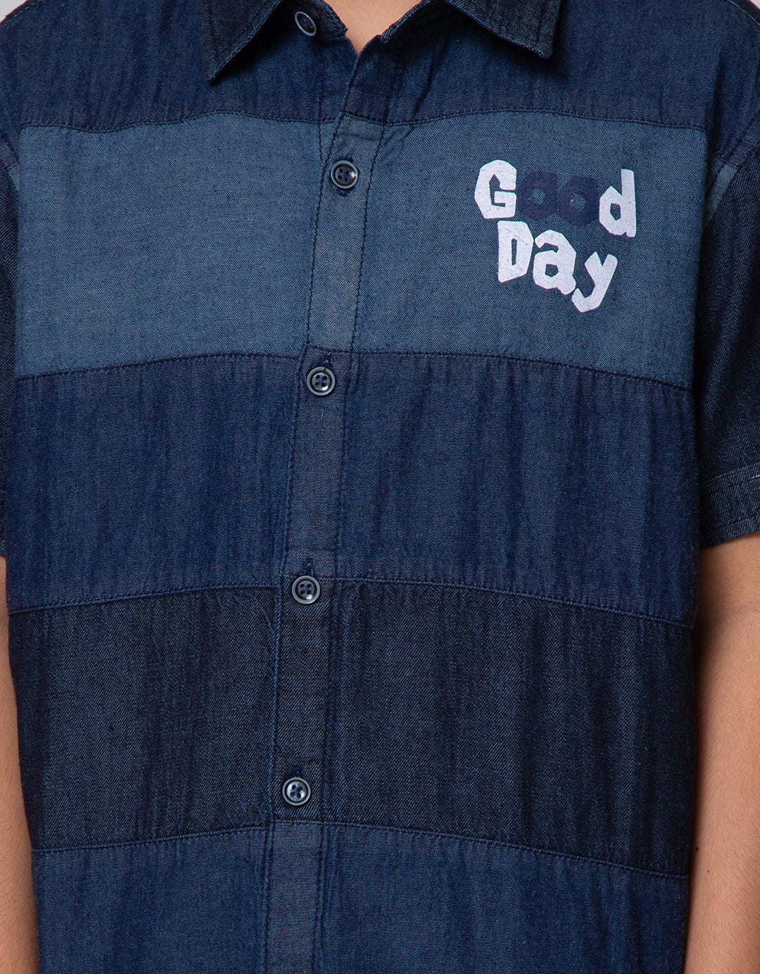 Aero Short Sleeve Shirt Regular Print Chembrey Goodday