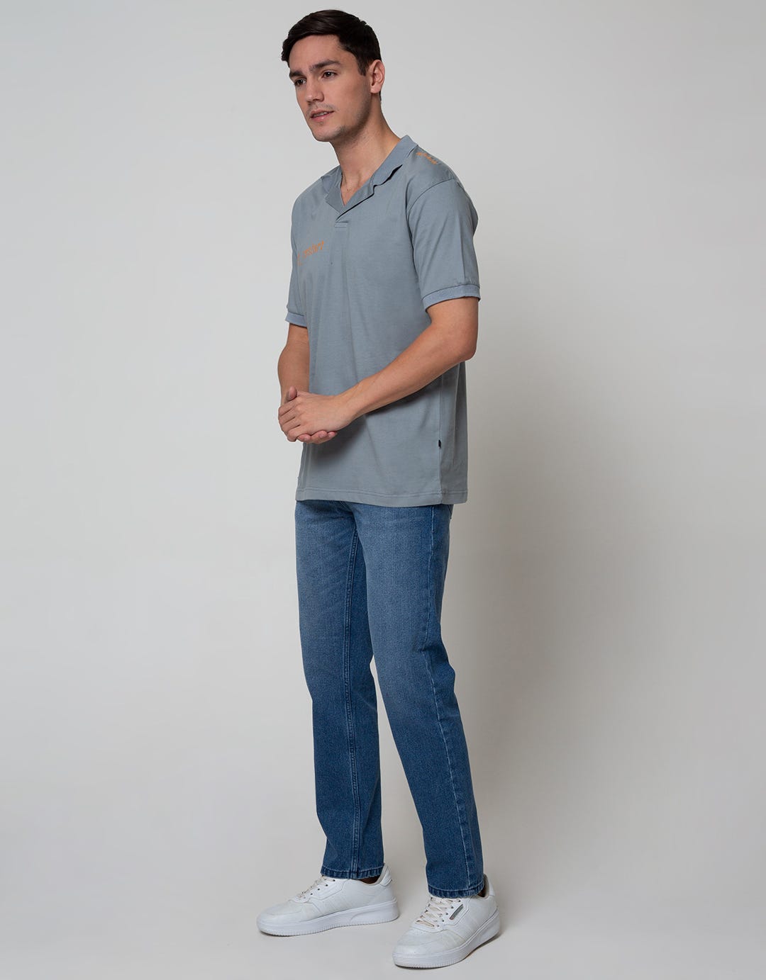 Nevada Short Sleeve Polo Shirt Jersey Print