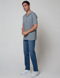 Nevada Short Sleeve Polo Shirt Jersey Print