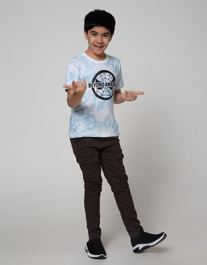 Marvel Spiderman Logo Beyond Amazing T-Shirt