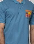 Nevada Short Sleeve Polo Shirt Jersey Print