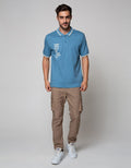 Nevada Short Sleeve Polo Shirt Jersey Print