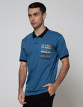 Nevada Short Sleeve Polo Shirt Jersey Print