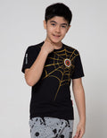 Marvel Spiderman Web Short Sleeve T-Shirt