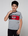 Marvel T-Shirt Spiderman Head List Tengah