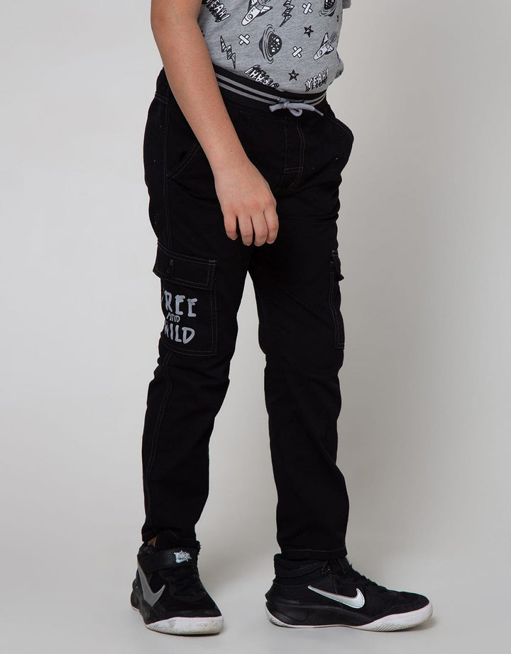 Aero Long Pants Non Stretch Cargo Free Wild Rib