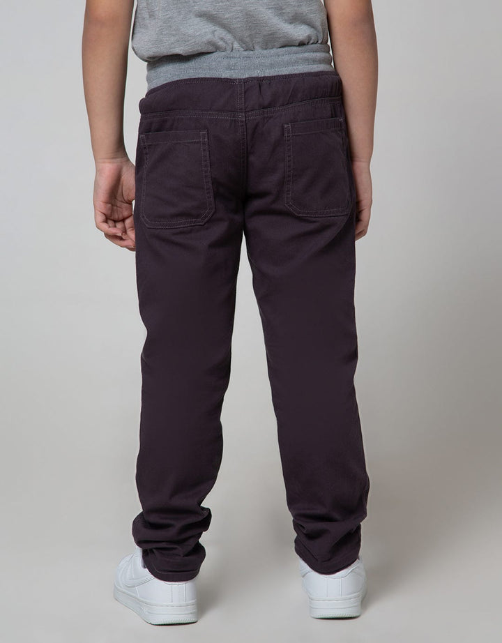 Aero Long Pants Non Stretch Tape Strip Rib