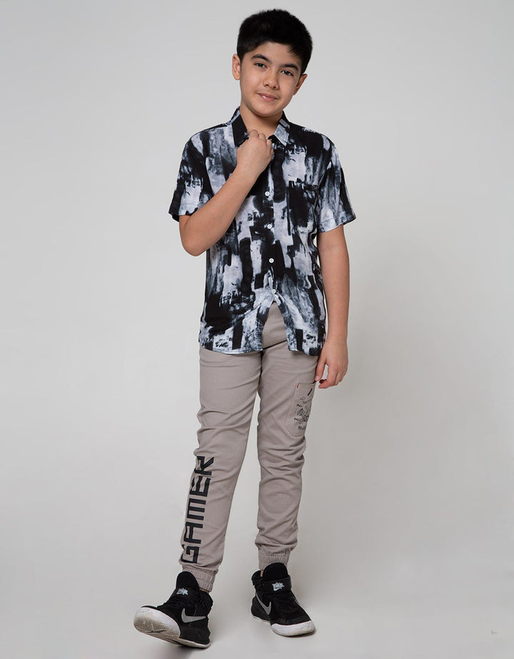 Aero Long Pants Woven Stretch 2 Cargo Print