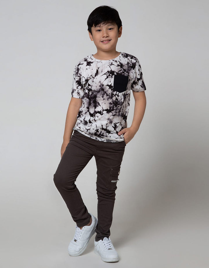 Aero Long Pants Woven Stretch Cargo Print