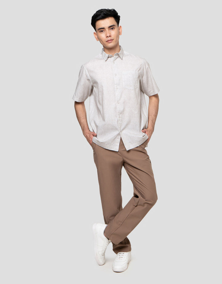 Cole Reg Aop Abstrak Kemeja Pria